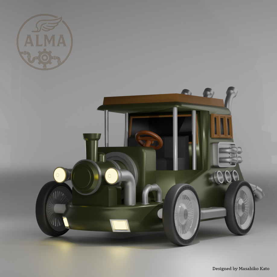 蒸気自動車「スチームランナー」